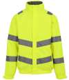 RG556 TRW457 Regatta High Visibility Pro Contract Dover Jacket Yellow colour image